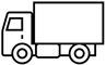 Samochód ciężarowy - ikona